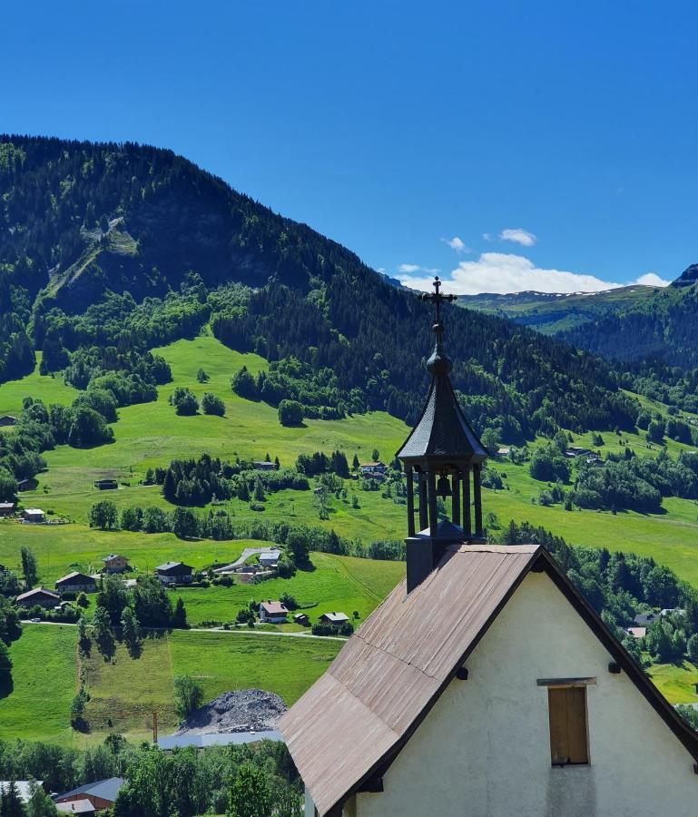 Le Chalet Blanc Межев Экстерьер фото