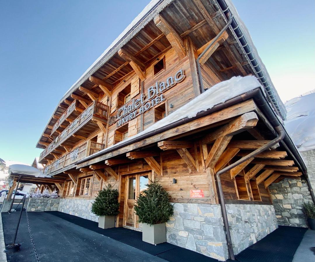 Le Chalet Blanc Межев Экстерьер фото
