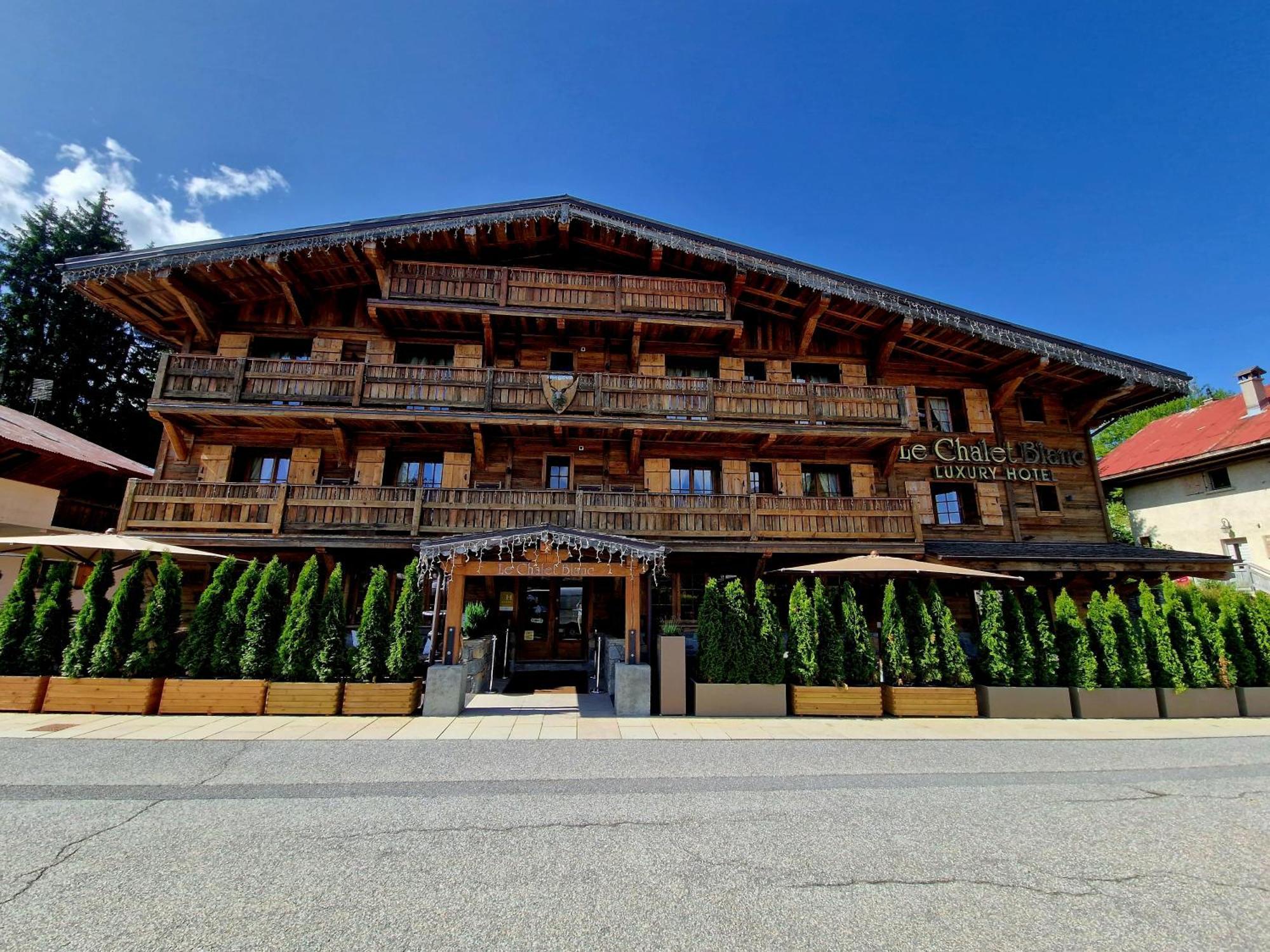 Le Chalet Blanc Межев Экстерьер фото