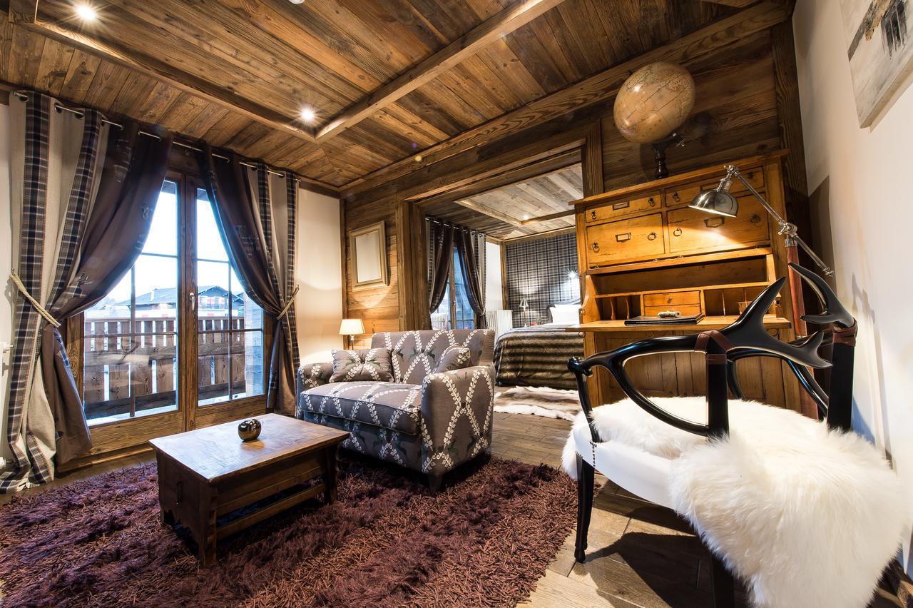 Le Chalet Blanc Межев Экстерьер фото